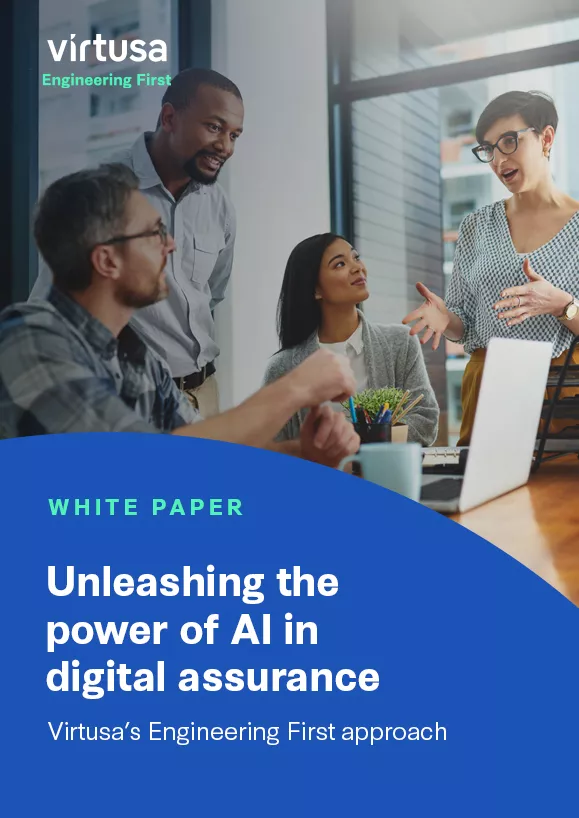 Unleashing the power of AI in digital assurance - Virtusa